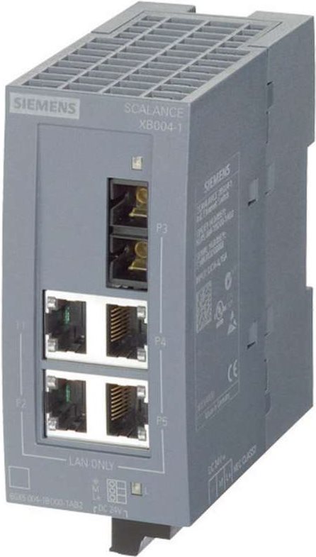 Siemens Netzwerk-Switch – 4 Ports, einfache Verbindung