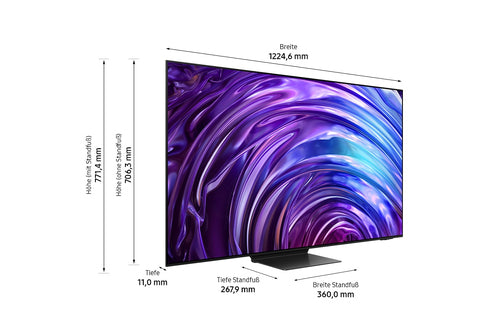 Samsung 55" 4K Smart-TV – Lebendige Farben, integrierte Apps