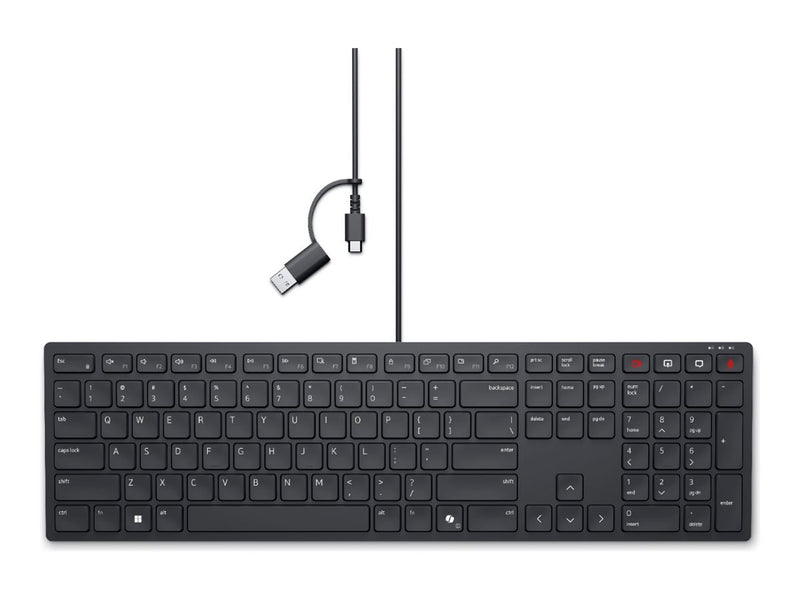 DELL Kabelgebundene Tastatur – Für einfache Zusammenarbeit