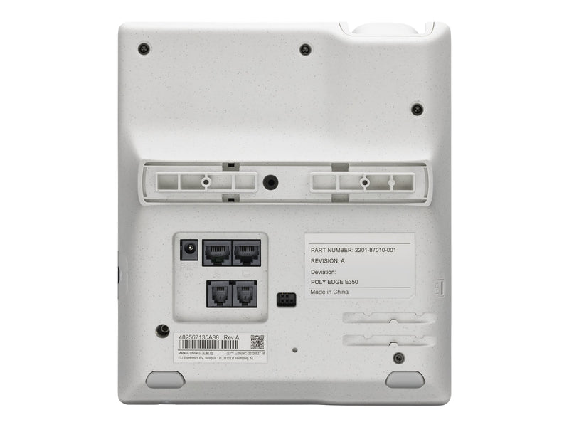 Poly Edge E300 IP-Telefon – Benutzerfreundlich, klares Display