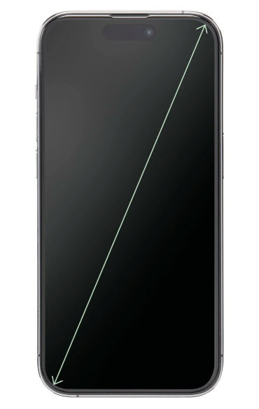 HAMA Bildschirmschutz – Kratzfestes Glas für iPhone 15 Pro
