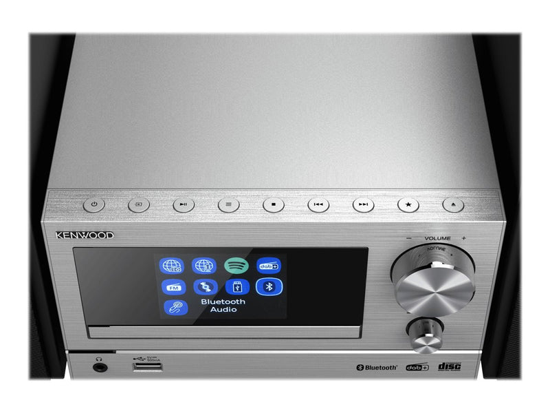Kenwood Microsystem – Stereo mit DAB-Radio und Bluetooth