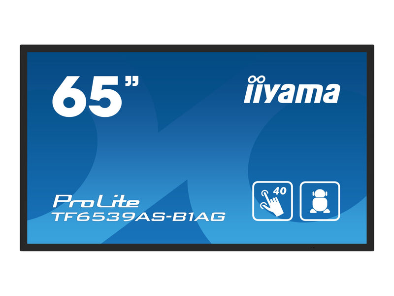 Iiyama 65" 4K Touchscreen-Monitor – Ideal für Präsentationen