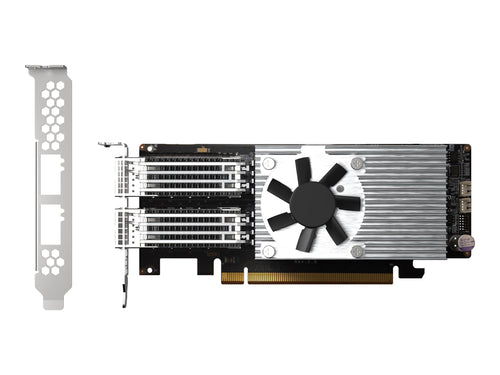QNAP Netzwerkadapter – 100 Gigabit, PCIe 4.0, Dual-Port