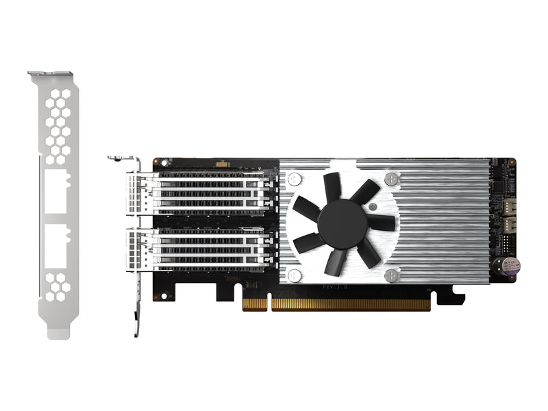 QNAP Netzwerkadapter – 100 Gigabit, PCIe 4.0, Dual-Port