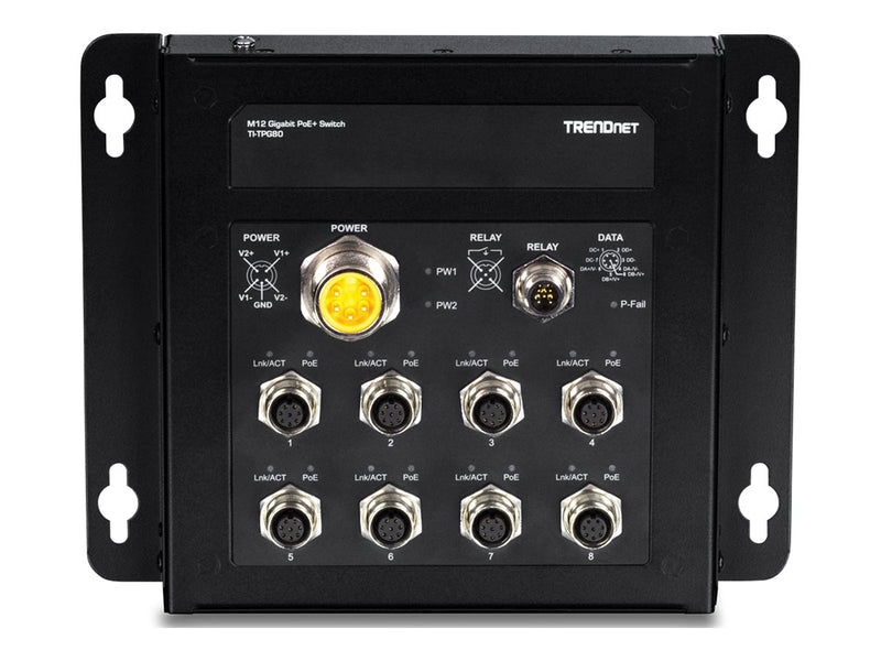 Trendnet 8-Port Switch – Gigabit-Geschwindigkeit, PoE+ Unterstützung