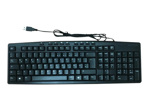 ROLINE USB-Tastatur – Multimedia, 12 Sondertasten