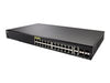 Cisco Managed Switch – 24 Ports, PoE+ Unterstützung