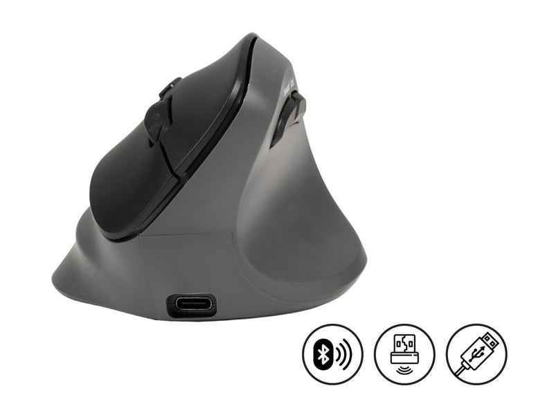 BakkerElkhuizen Vertikale Maus – Ergonomisch, kabellos und kabelgebunden