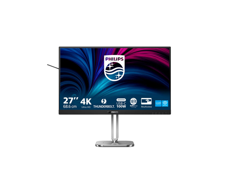 Philips 27" 4K Monitor – Thunderbolt 4, integrierte Lautsprecher