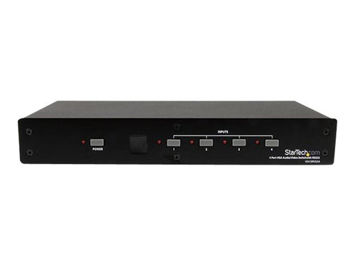 StarTech Video Switch – 4 VGA-Anschlüsse, Audio-Unterstützung