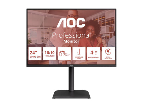 AOC 24" LED-Monitor – 2K-Auflösung, 100 Hz Bildwiederholrate
