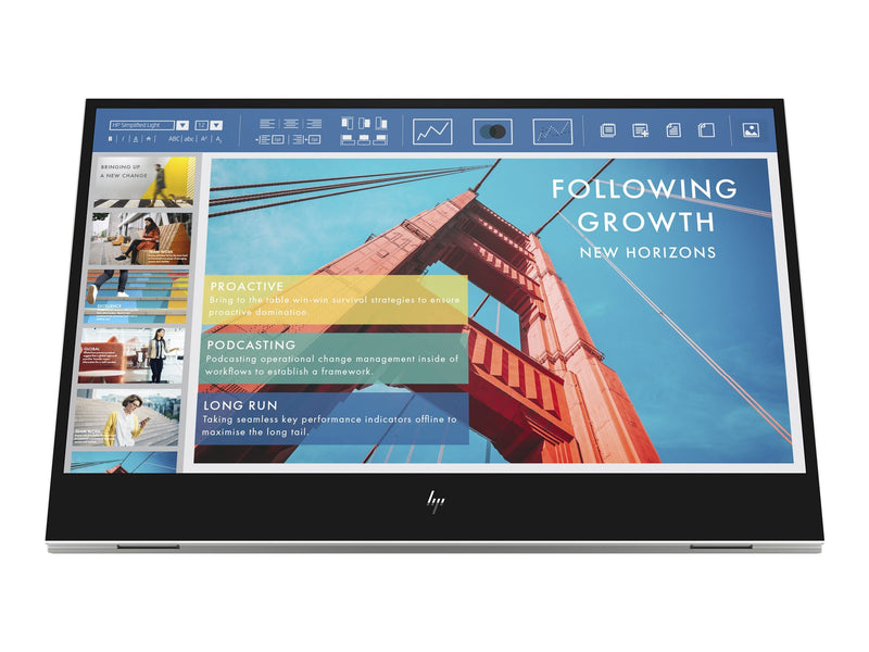 HP E14 Tragbarer Monitor – Full HD, USB-C-Anschluss