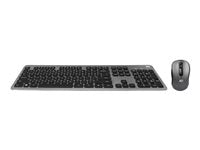 ADVANCED CABLE TECHNOLOGY Kabellose Tastatur – QWERTY, Schwarz