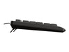 Trust USB-Tastatur – Leise Tasten, Spritzwasserschutz