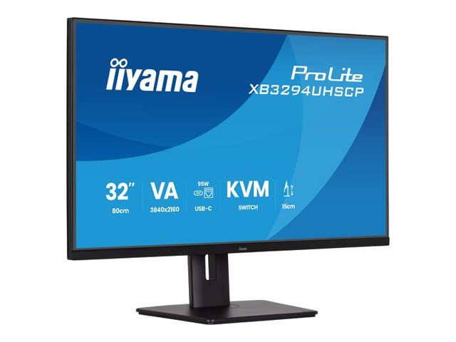 Iiyama 32" 4K Monitor – USB-C, Lautsprecher integriert