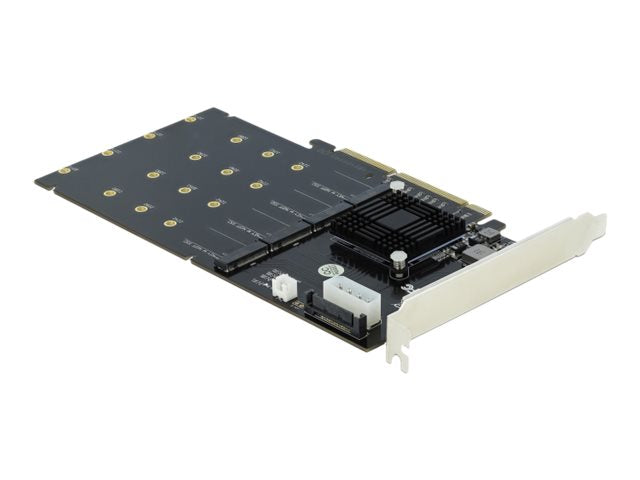 Delock Speicher-Controller – 4x M.2 SSDs, PCIe 3.0