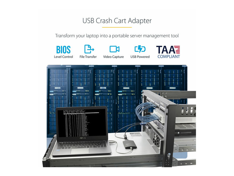 Startech USB KVM Konsole – Mobiler Adapter für Laptop-Verbindungen