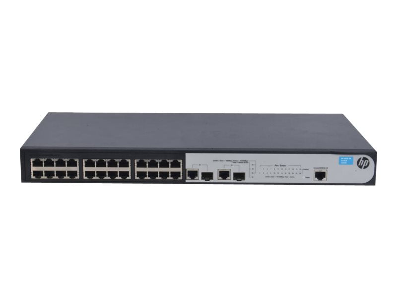 HP Enterprise 24-Port Switch – Für kleine Unternehmen, Flexibel verwaltbar