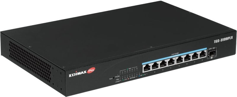 Edimax Netzwerk-Switch – 8 Ports, PoE++ für einfache Verbindung