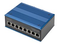 Digitus 8-Port Gigabit Switch – PoE+ für robuste Umgebungen