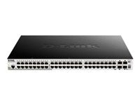 D-Link 52-Port Netzwerk-Switch – PoE+, 10G Uplink