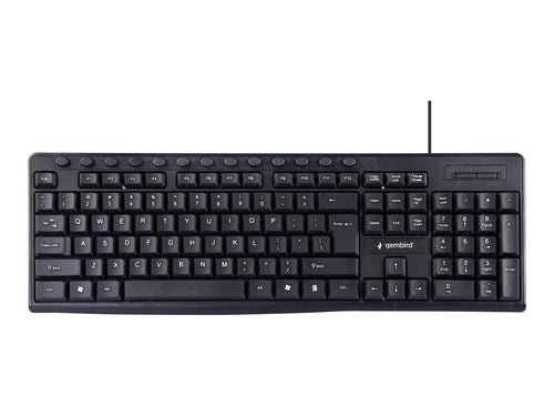 GEMBIRD Multimedia-Tastatur – USB-Anschluss, 13 Sondertasten