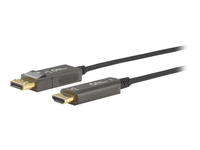 Microconnect Optic Kabel – DisplayPort zu HDMI, 20 m, 4K Unterstützung