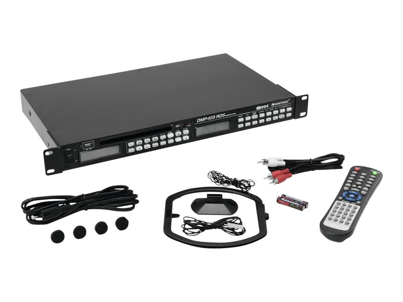 OMNITRONIC DJ Doppel Media Player – Musiksteuerung leicht gemacht