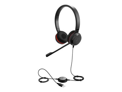 Jabra Evolve 20 Headset – USB, toller Sound für Anrufe & Musik