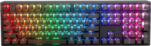 DUCKYCHANNEL Gaming-Tastatur – RGB LED, Mechanische Schalter