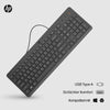 HP Tastatur – USB-Anschluss, QWERTY-Layout