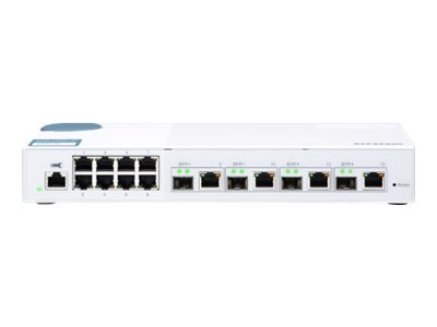 QNAP Netzwerk-Switch – 12 Anschlüsse, 10 Gigabit Ethernet