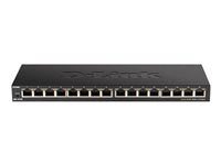 D-Link 16-Port Gigabit Switch – Für kleine Netzwerke geeignet