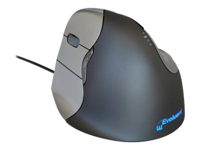 EVOLUENT Vertikale Maus – Ergonomisch für Linkshänder, 6 Tasten
