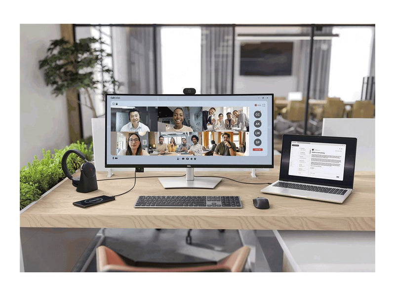 Dell Curved Monitor – 34" 2K-Display, USB-C-Hub