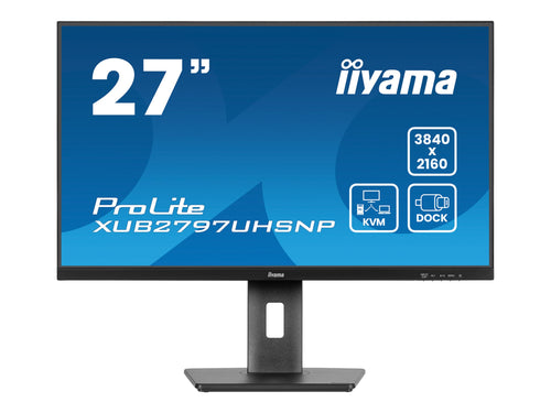 Iiyama 27" 4K Monitor – IPS-Display, USB-C-Anschluss