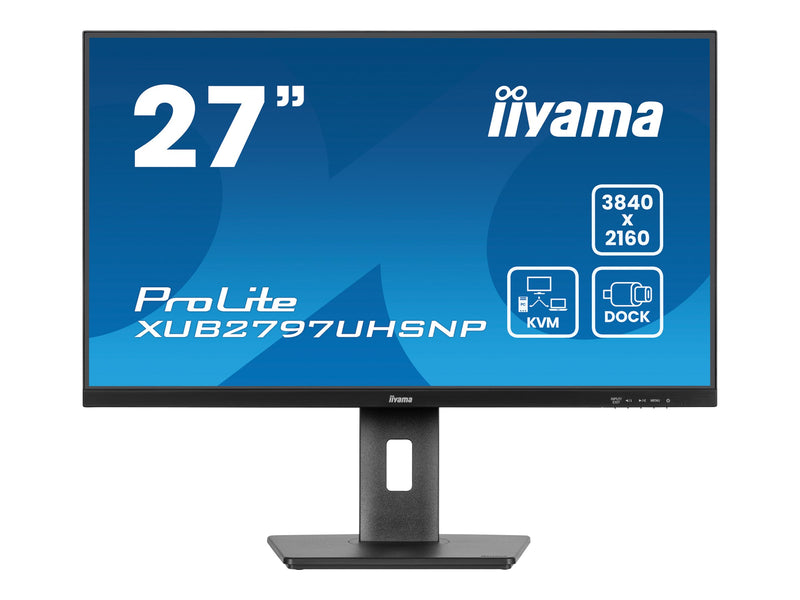 Iiyama 27" 4K Monitor – IPS-Display, USB-C-Anschluss