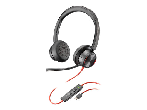 HP Poly Blackwire 8225 Headset – USB-C, Geräuschunterdrückung