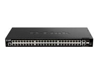 D-Link 52-Port Gigabit Switch – Smart Management, 10G Unterstützung