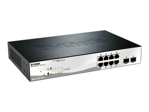 D-Link 10-Port Switch – PoE, Gigabit Ethernet für einfache Verwaltung