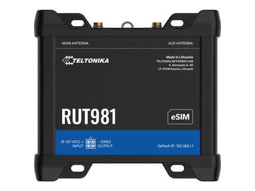 Teltonika LTE-Router – Dual SIM und eSIM für flexibles Internet