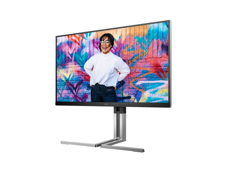 AOC 27" LED-Monitor – QHD-Display, USB-C-Anschluss