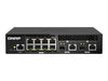 QNAP Netzwerk-Switch – 8 Ports, 2.5 Gbps, 2x 10 Gbps Kombi-Ports
