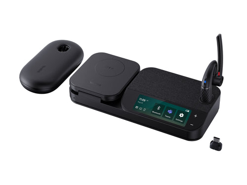 Yealink Bluetooth-Headset – Kabellos, mit USB-Hub und Touchscreen