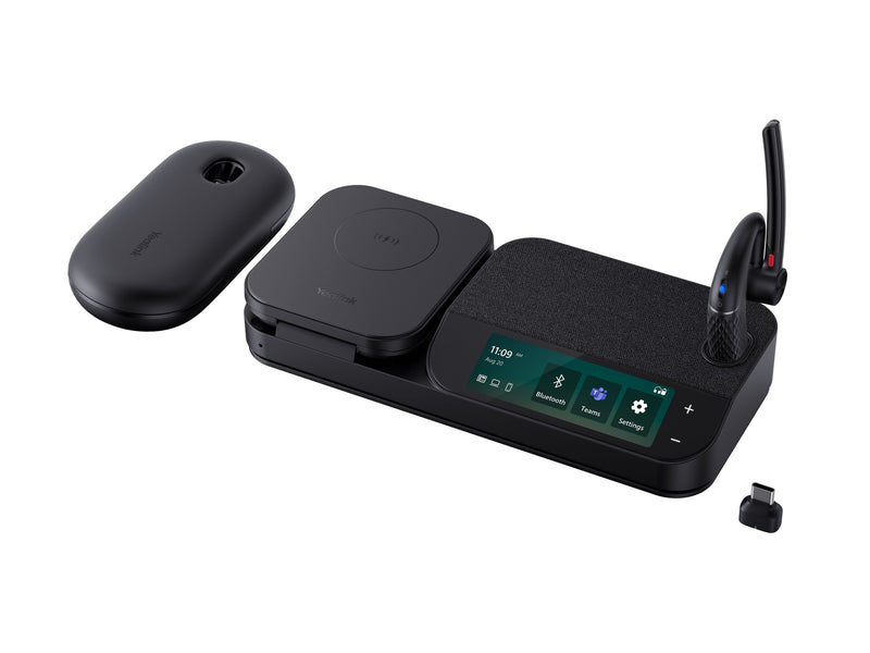 Yealink Bluetooth-Headset – Kabellos, mit USB-Hub und Touchscreen