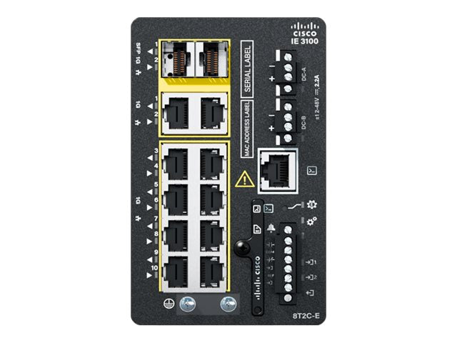 Cisco Netzwerk-Switch – 10 Anschlüsse, Gigabit Ethernet