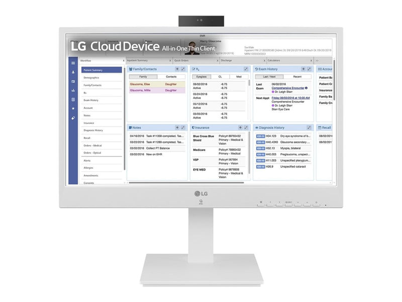 LG Thin Client – 24" All-in-One, Full HD, 8 GB RAM