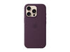 Apple Silikon Case für iPhone 16 Pro – MagSafe, pflaume