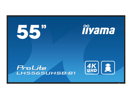 Iiyama 55" 4K Display – Ideal für digitale Beschilderung